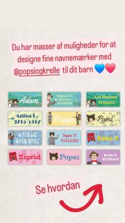 #ikastetiket #labelyourself #ikastetiketgørdetlet #navnemærket #navnelapper #popsiogkrelle
