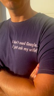 Who needs Google when you have her?

And with our iron ons, you can have your tshirt say whatever you want! 🧠
#ikastetiket #ironons #designyourown #makeyourowntshirt #transferlabels